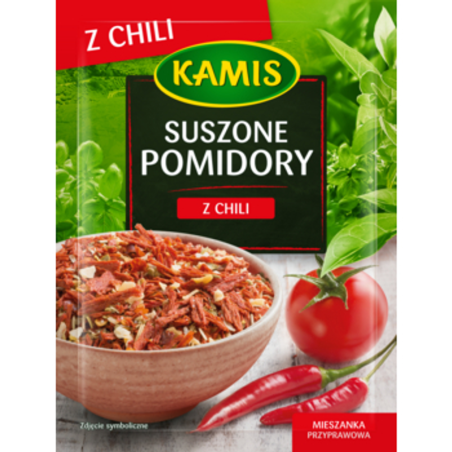 KAMIS Suszone Pomidory z Chili 15g